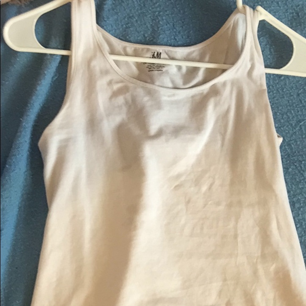 White tank top